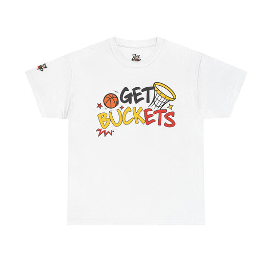 Get Buckets Basketball T-Shirt